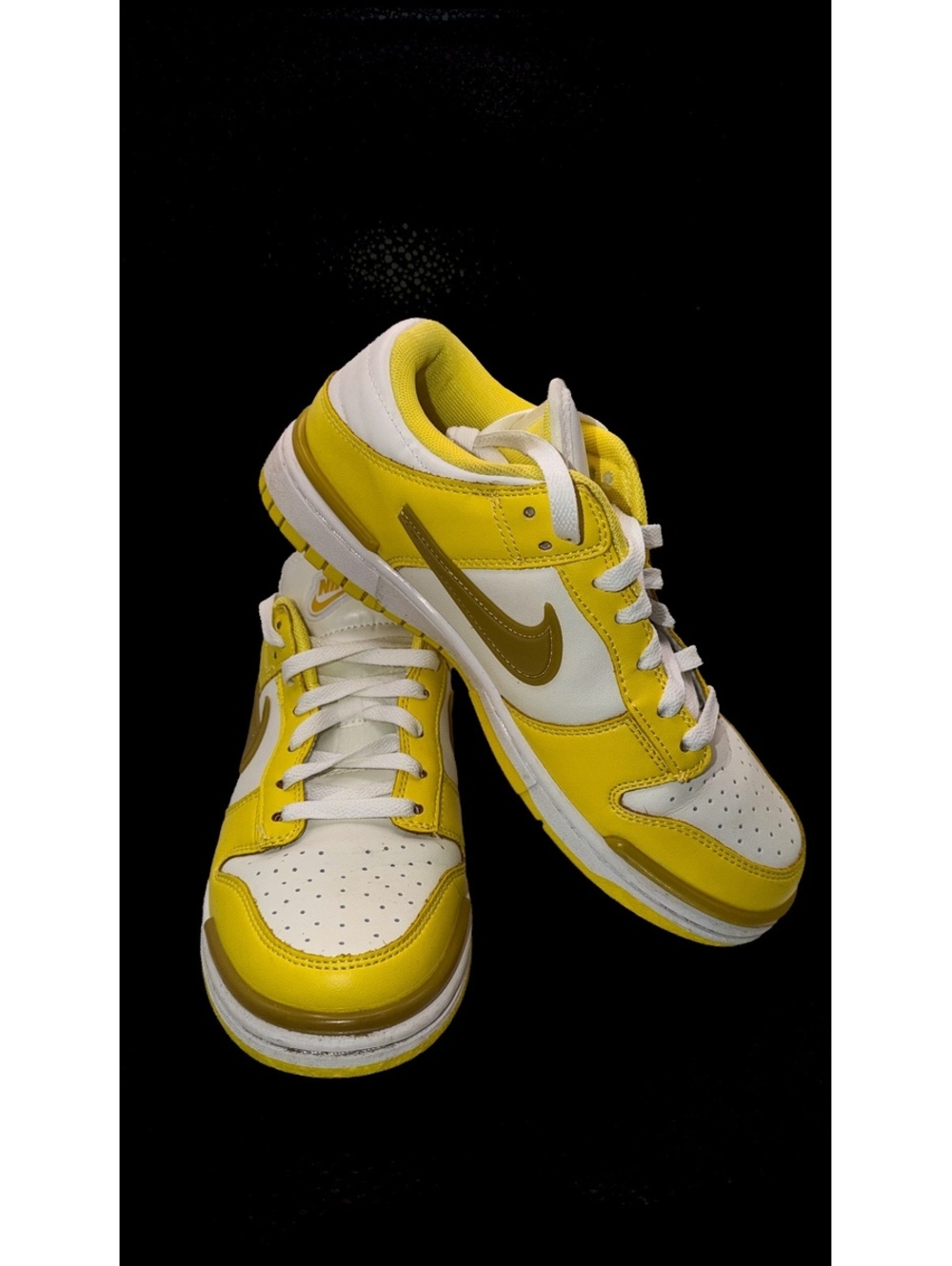 Nike Dunk Low Twist “Vivid Sulpher”  Coconut Milk sneakers in women’s 9